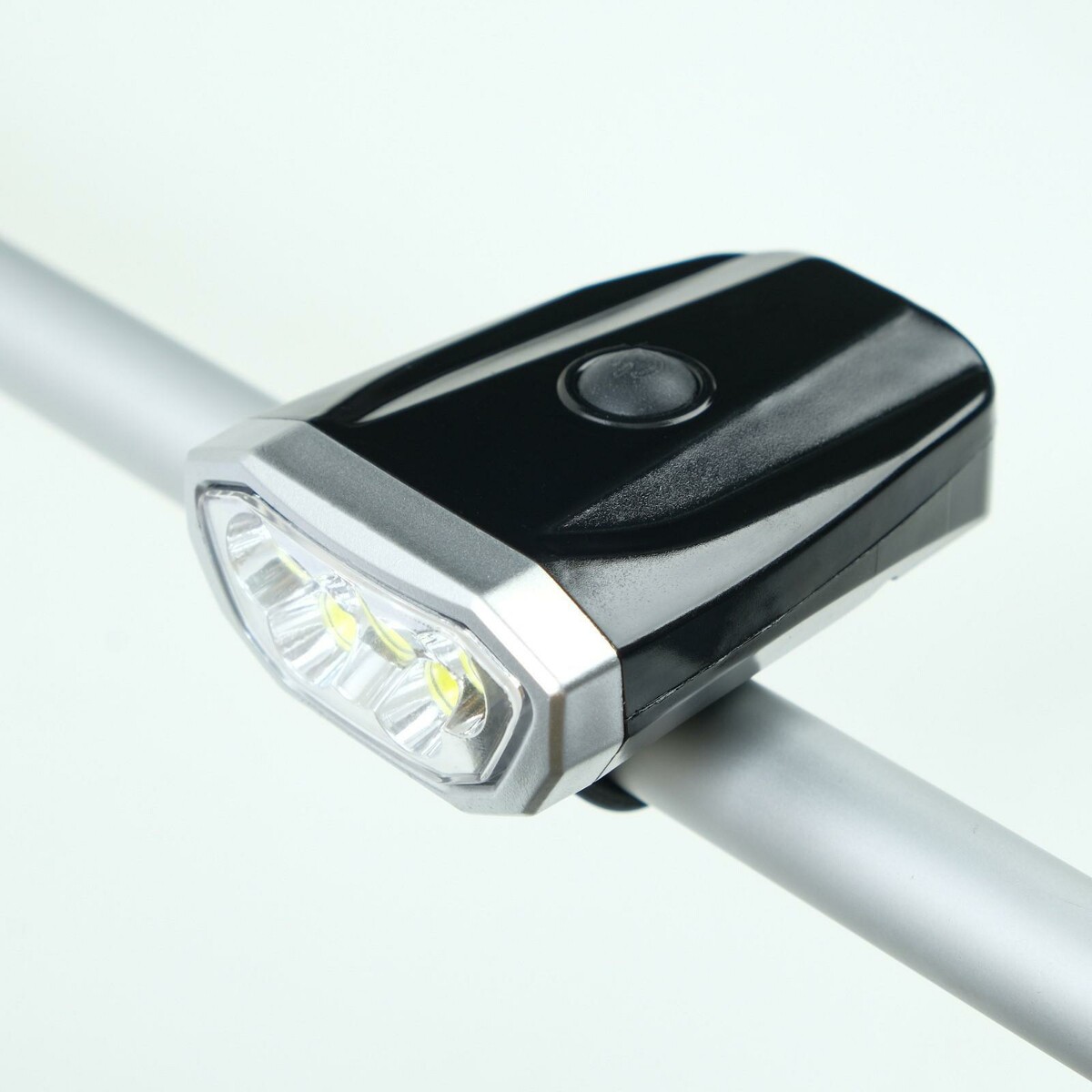 

Фонарь велосипедный аккумуляторный, 1 вт, 100 лм, 600 мач, 6 led, 4 режима, от usb