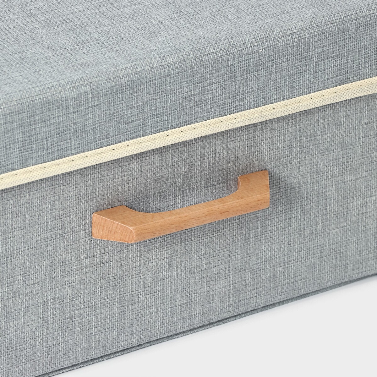 

Короб стеллажный для хранения с крышкой ladо́m, Голубой;серый