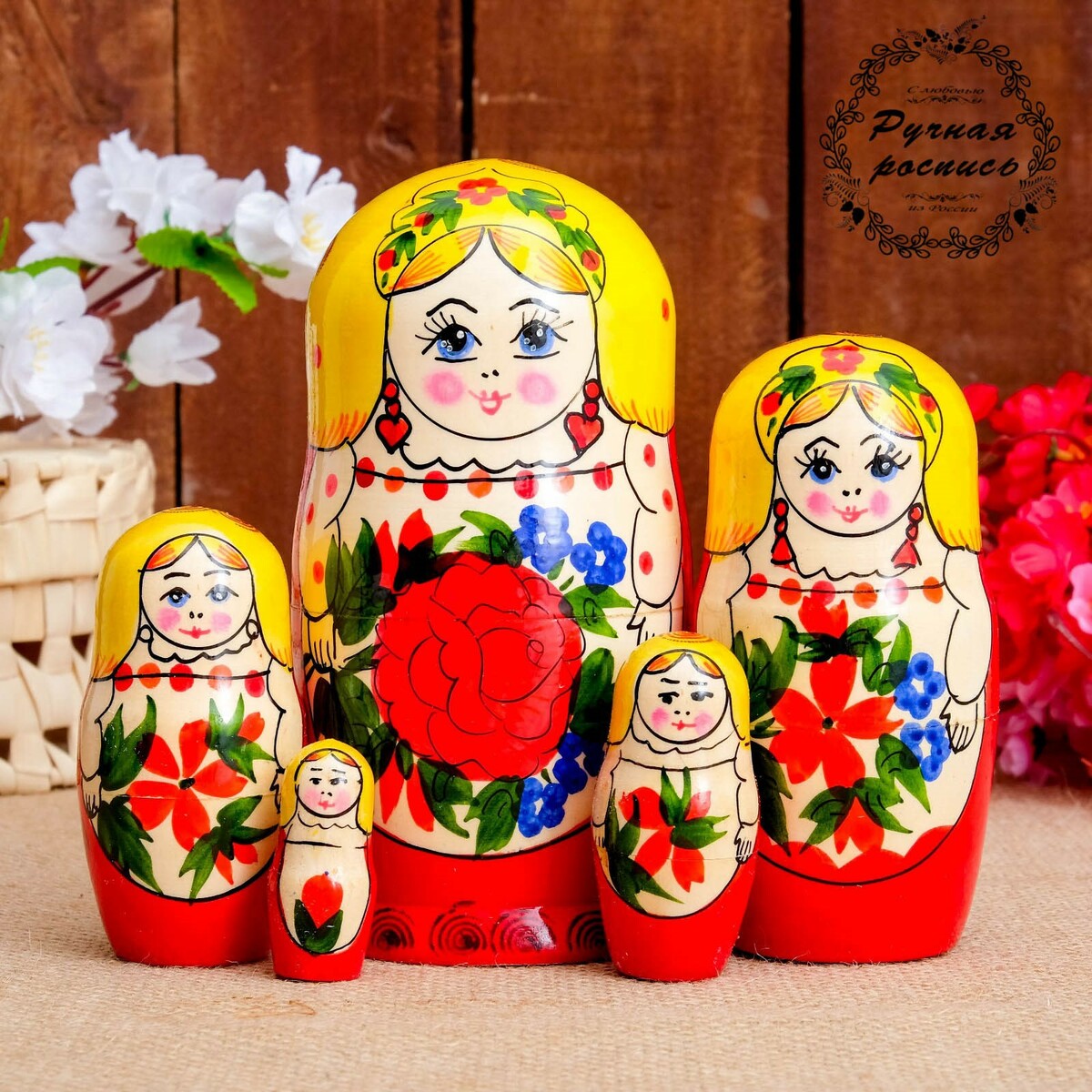 

Матрёшка, Разноцветный