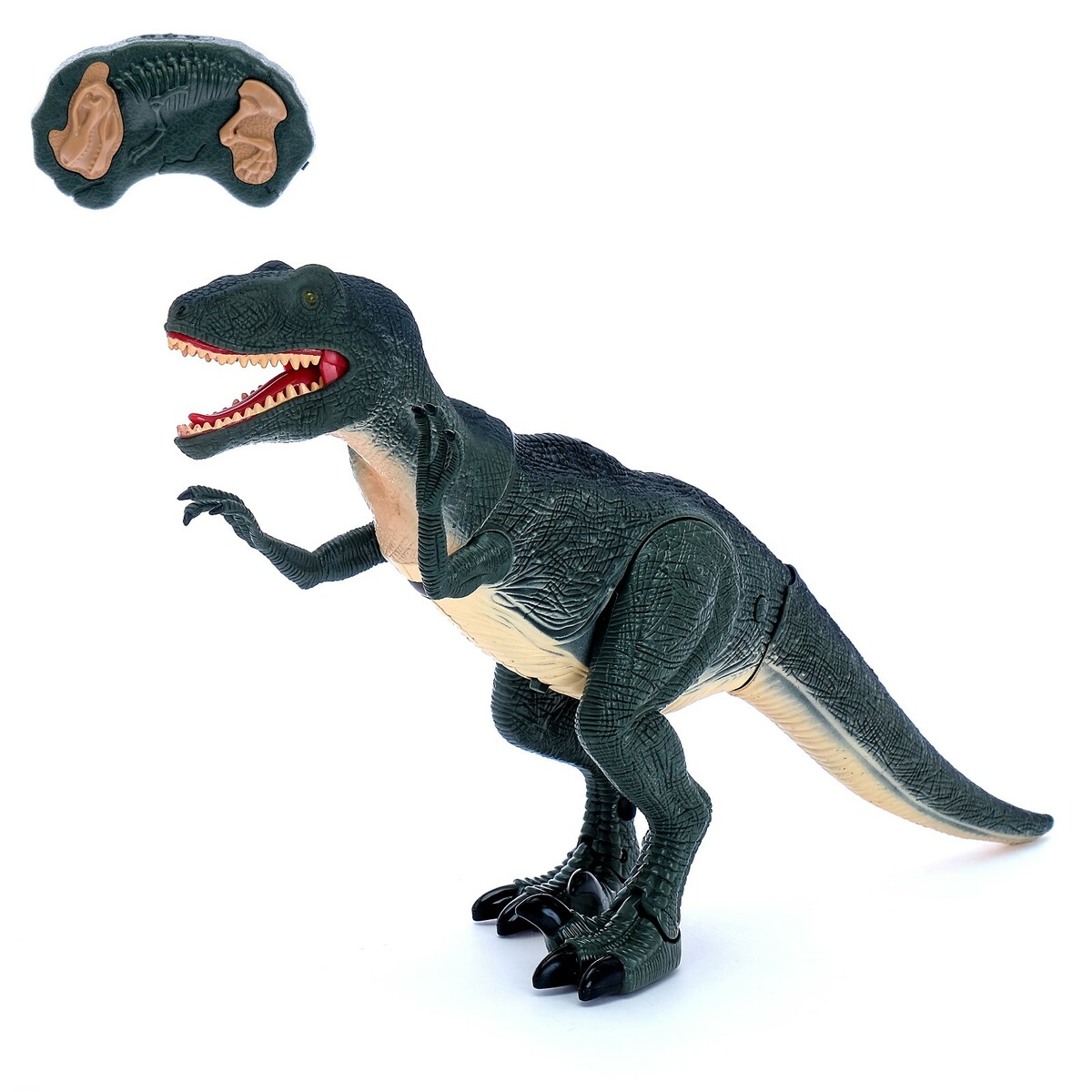 Динозавр радиоуправляемый jia qi игрушка динозавр на пульте управления roboraptor 76 см