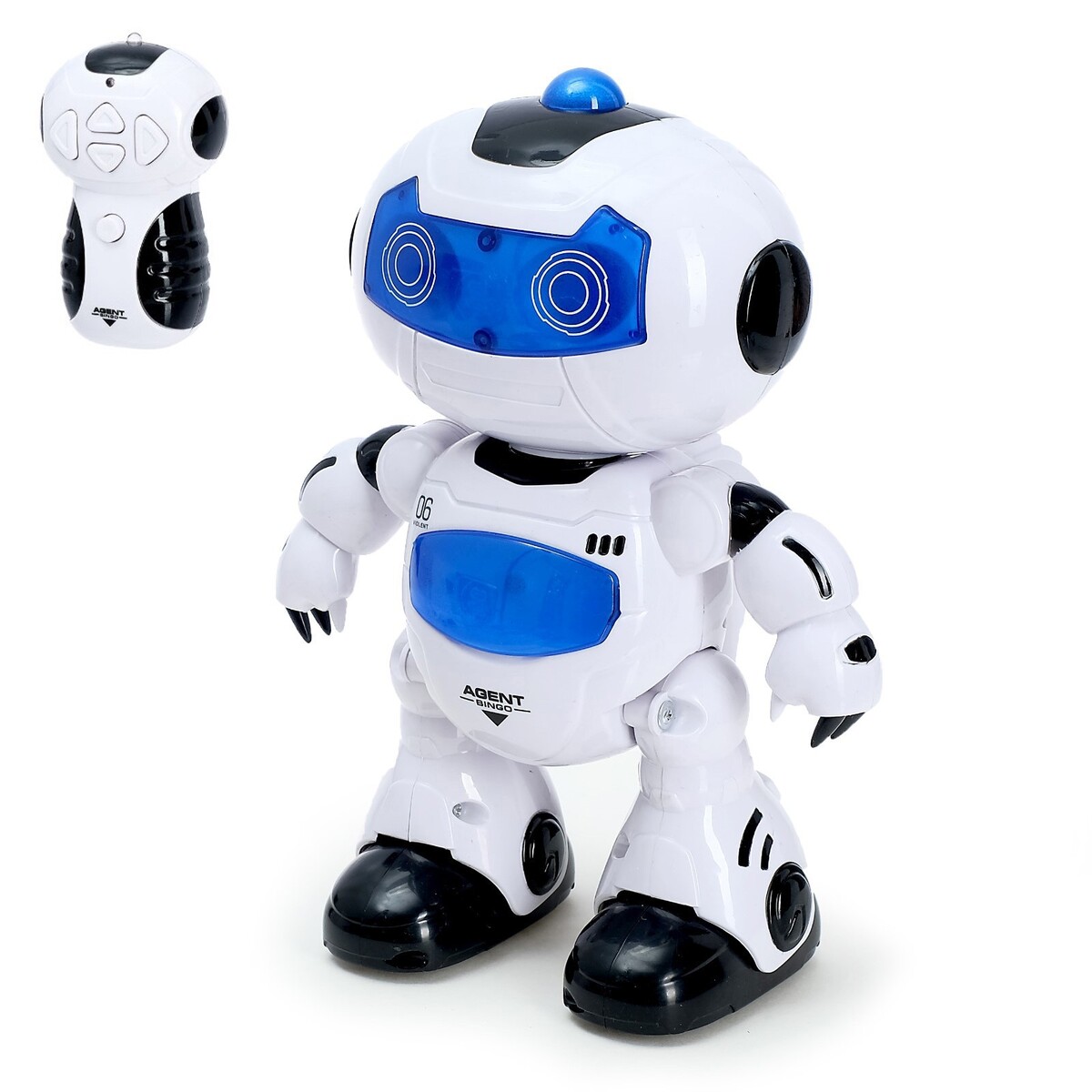 Робот радиоуправляемый bondibon настольная обучающая игра считай и проверяй робот