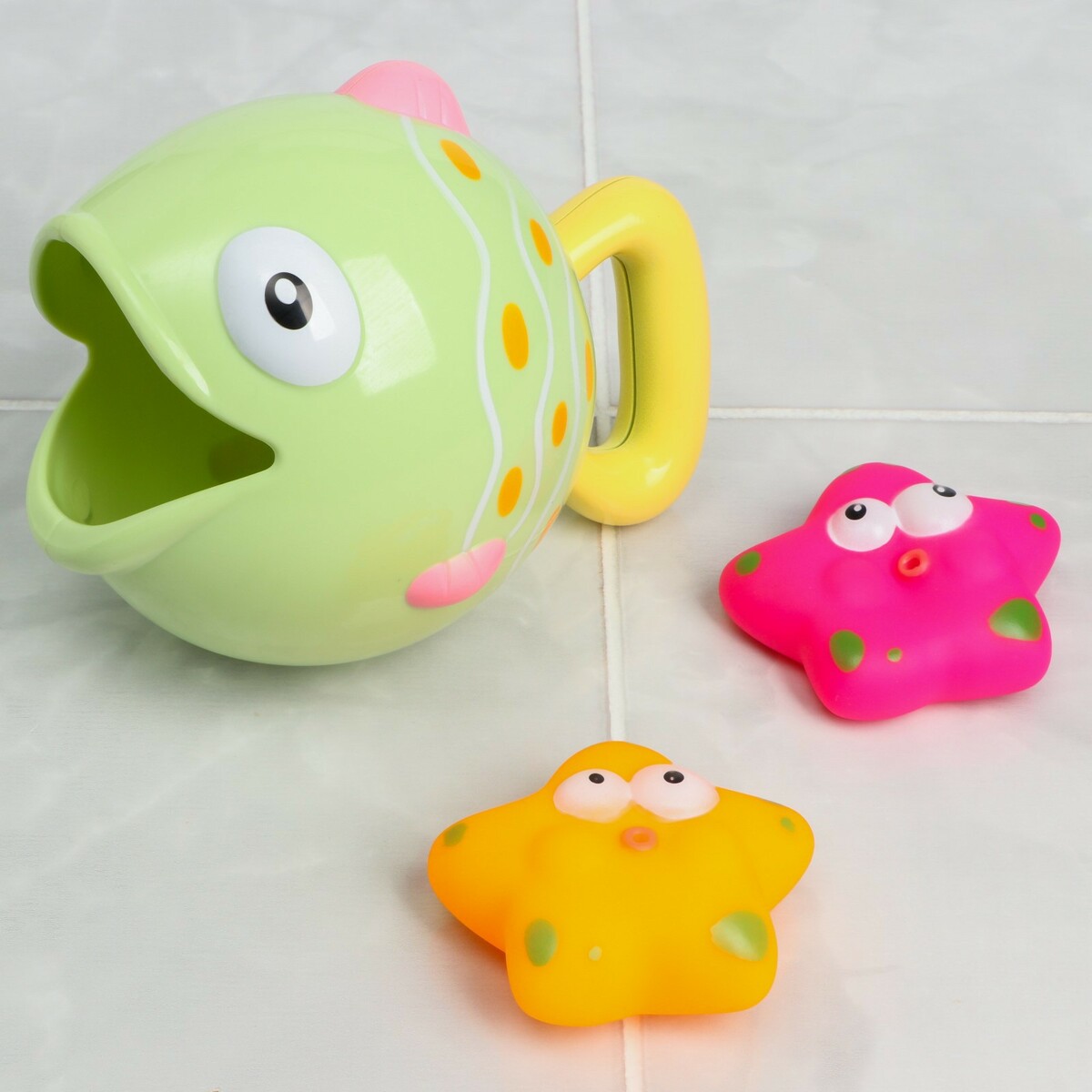 

Набор игрушек для игры в ванне, Разноцветный