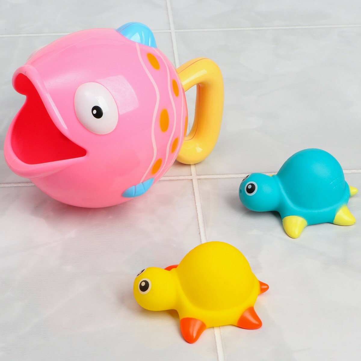 

Набор игрушек для игры в ванне, Разноцветный