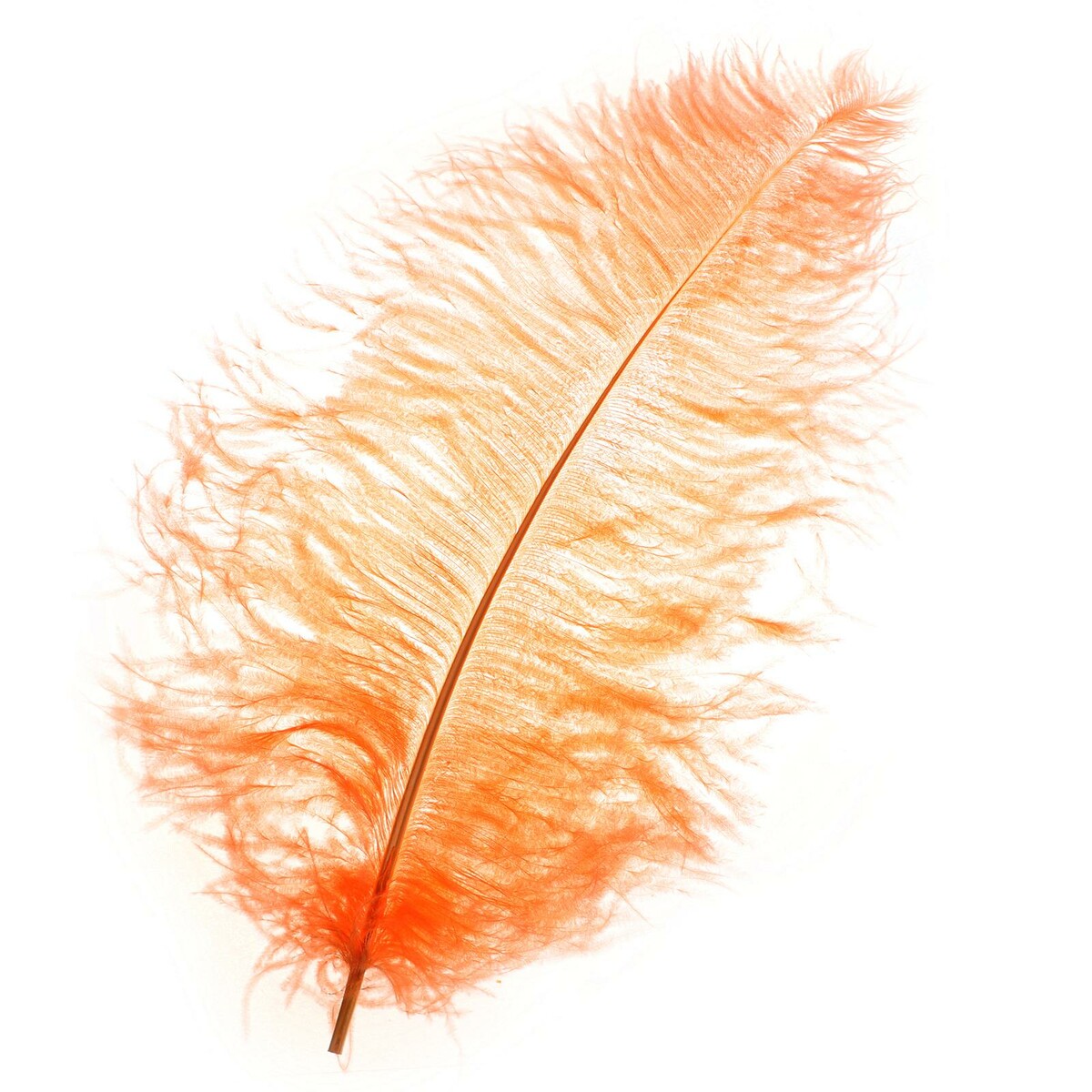 Перо для декора, длина от 45 до 60 см, цвет нежно-коралловый перо для декора длина от 45 до 50 см изумрудный