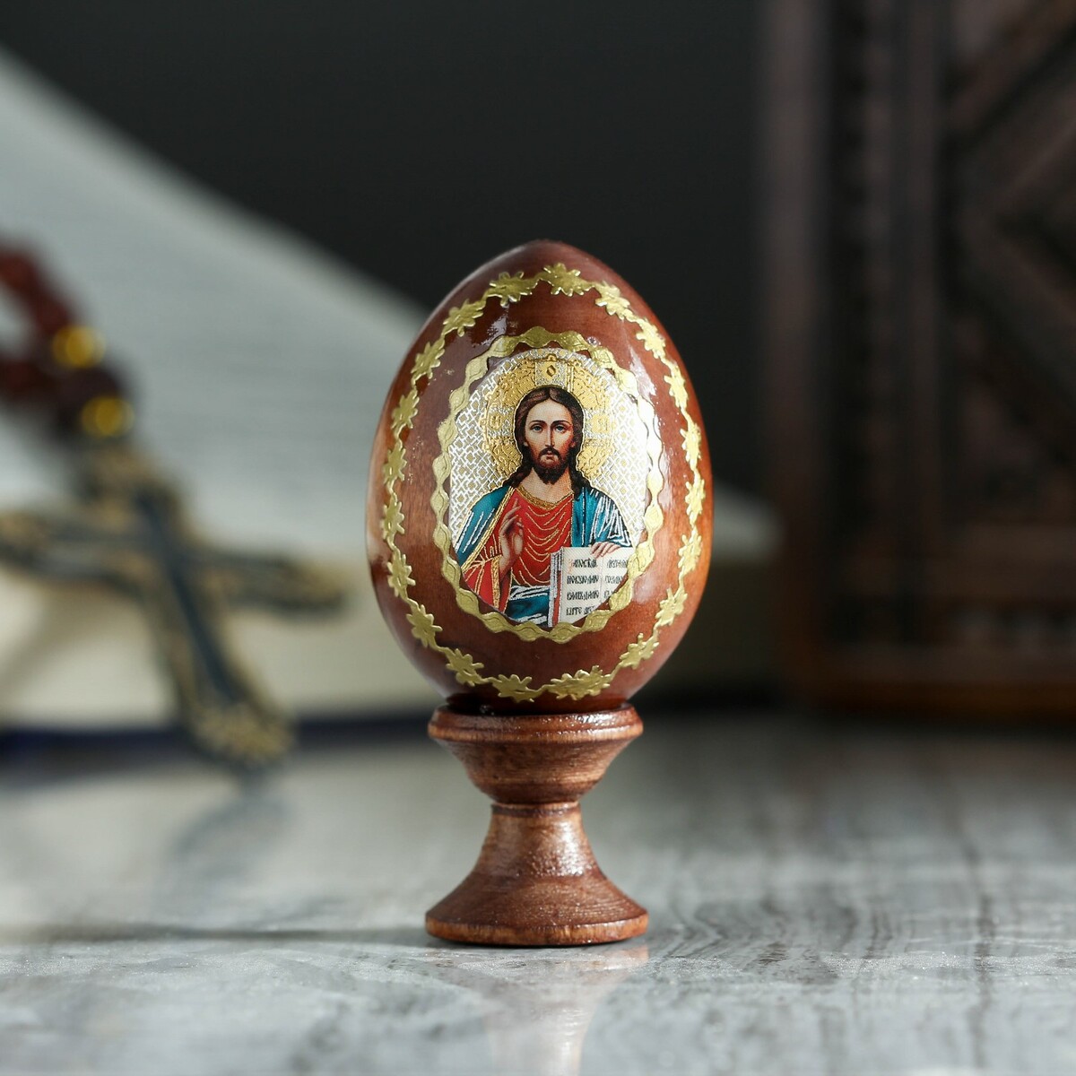 

Яйцо сувенирное, Коричневый