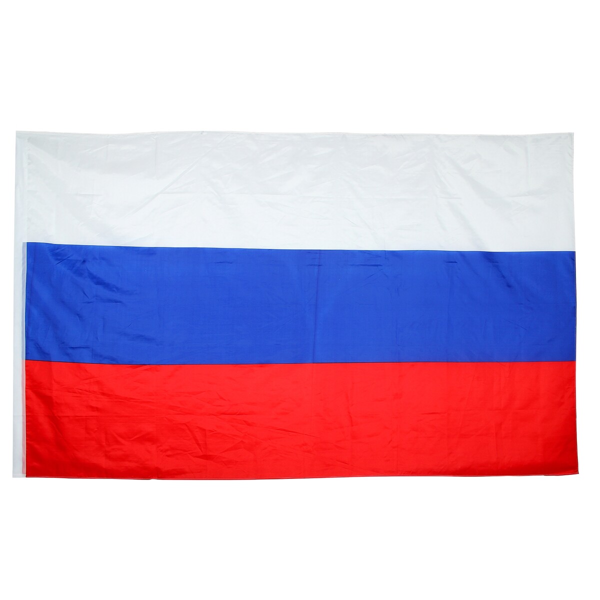 Флаг россии, 150 х 250 см, карман для древка 3 см, полиэфирный шелк диплом спасателя россии ламинация