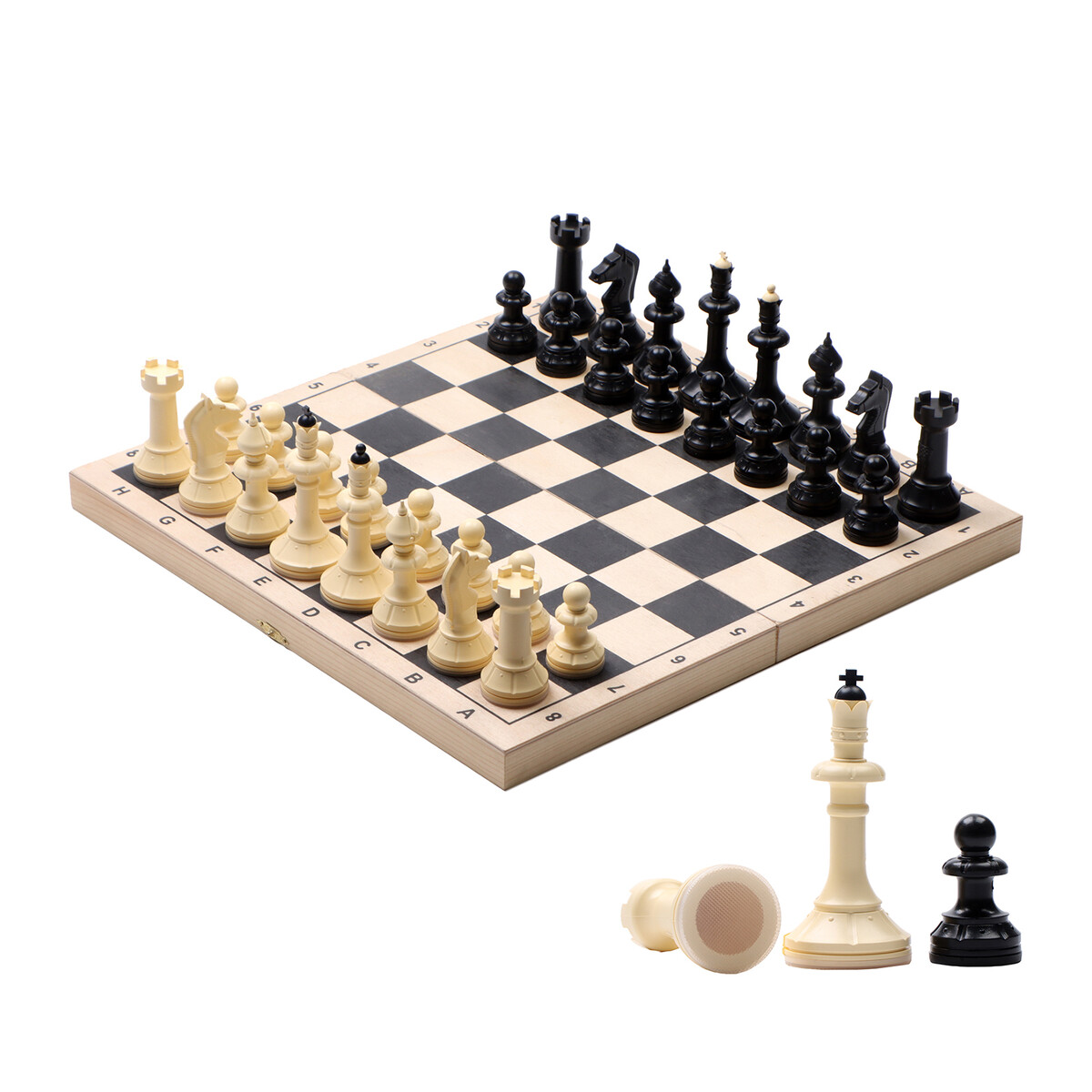 Шахматные фигуры гроссмейстерские шахматные фигуры айвенго в картонной упаковке