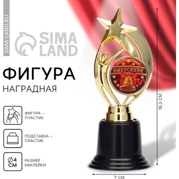 Фигура наградная звезда на выпускной