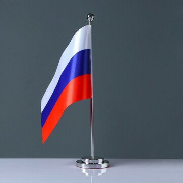 Флаг россии настольный