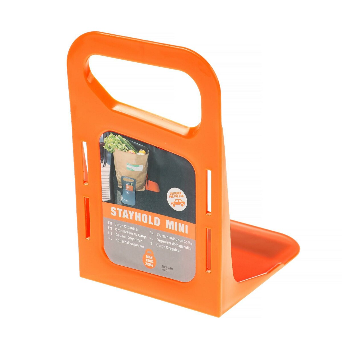 Упор-фиксатор предметов в багажник, 19×14×11.5 см No brand, цвет оранжевый 0995444 - фото 2