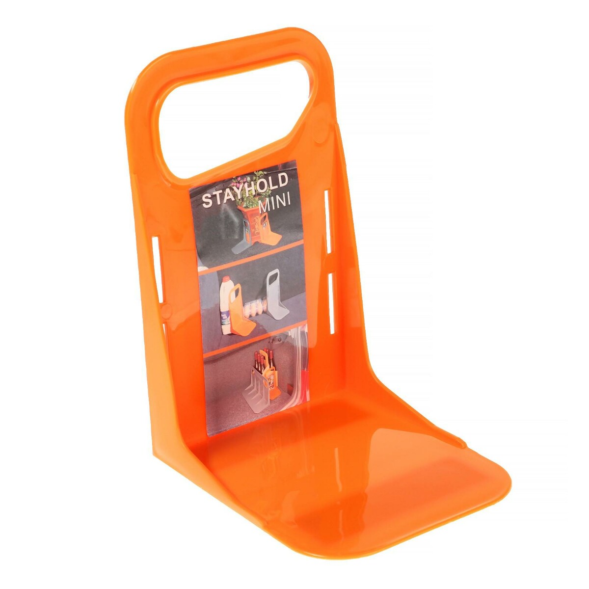 Упор-фиксатор предметов в багажник, 19×14×11.5 см No brand, цвет оранжевый 0995444 - фото 1