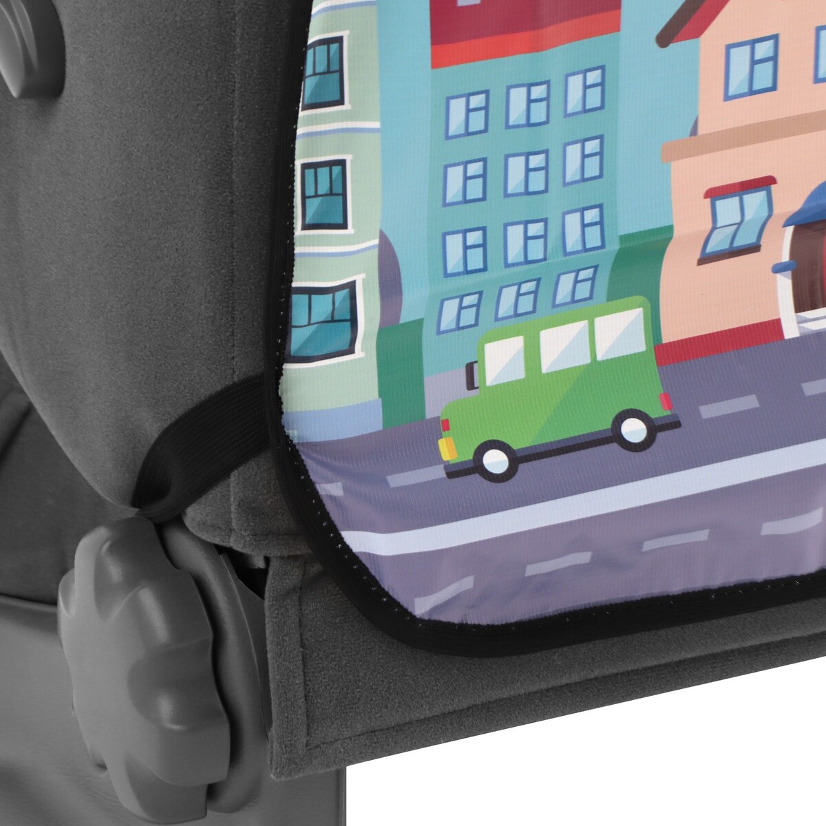 фото Накидка на сиденье автомобильное cartage дорожные знаки, пвх, 60 х 45 см, европодвес