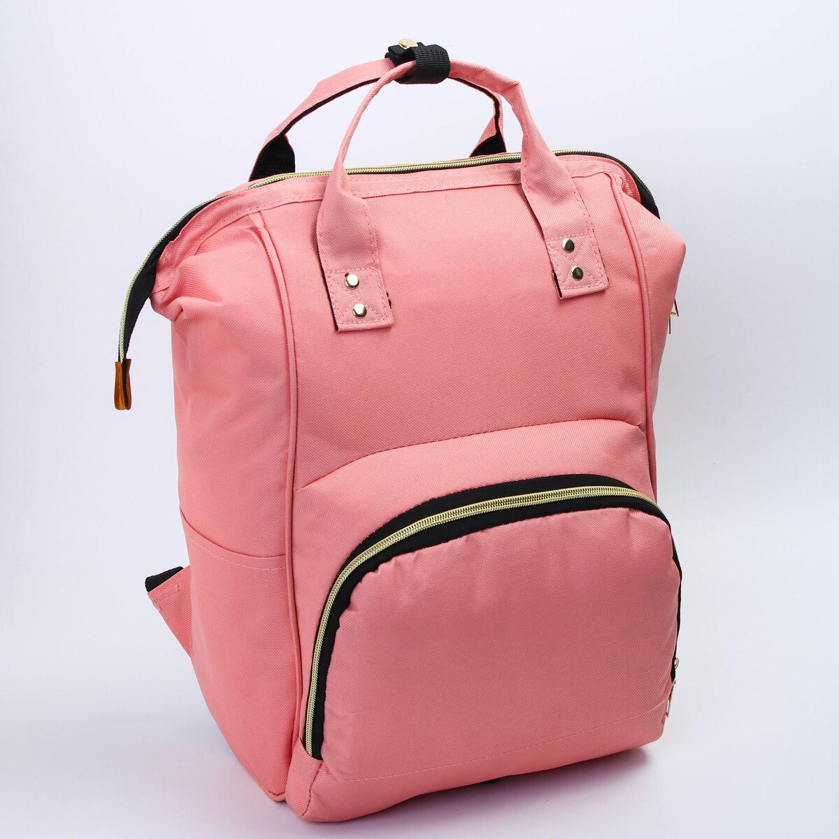 Рюкзак женский с термокарманом, термосумка - портфель, цвет розовый термосумка на молнии 4 8 л розовый