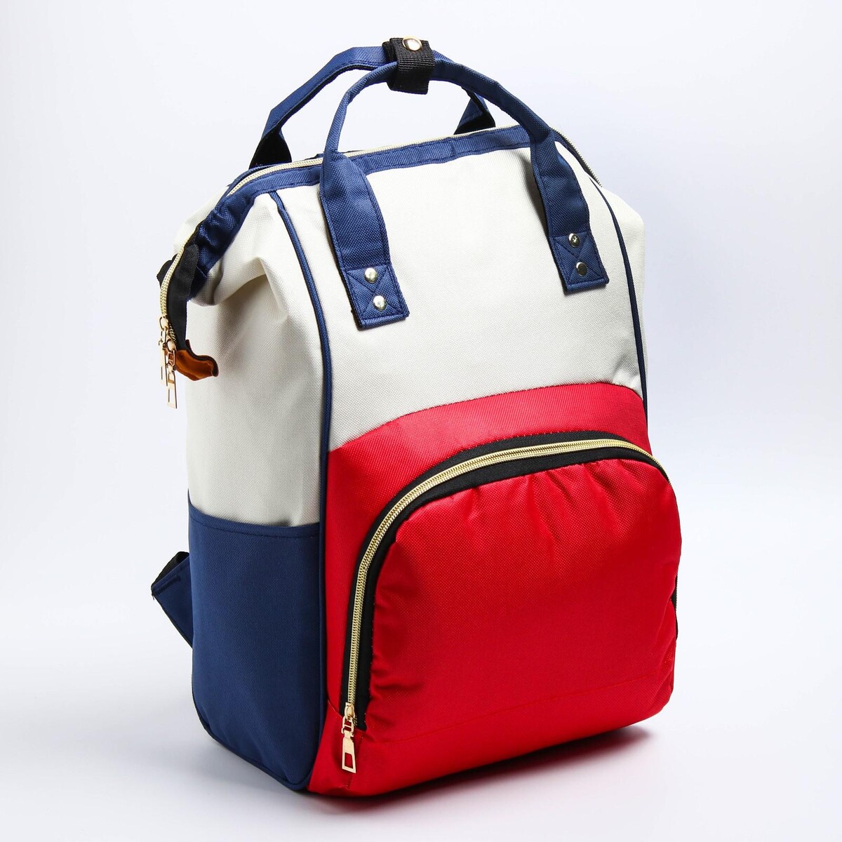Рюкзак женский с термокарманом, термосумка - портфель, цвет красный рюкзак kingkong i 10 wb 9062 черн средний фоторюкзак
