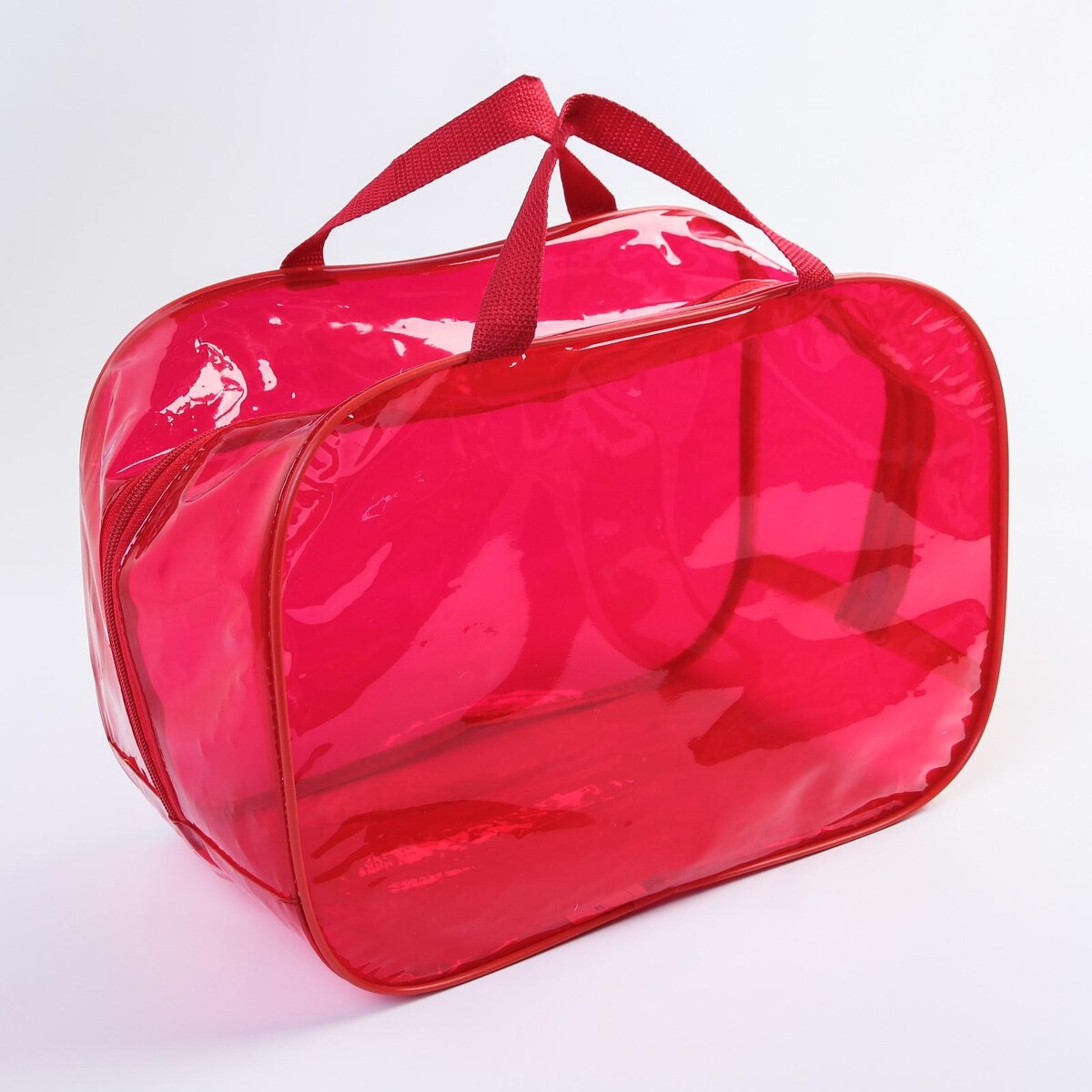 фото Набор сумок в роддом, 3 шт., цветной пвх, цвет красный mum&baby