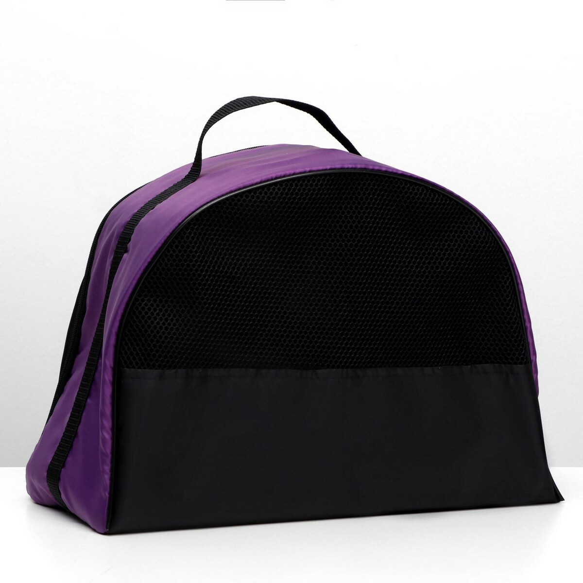Сумка - переноска для животных, оксфорд, 42 х 22 х 29 см, фиолетовая сумка переноска для животных искусственная кожа 31 х 20 5 х 22 см