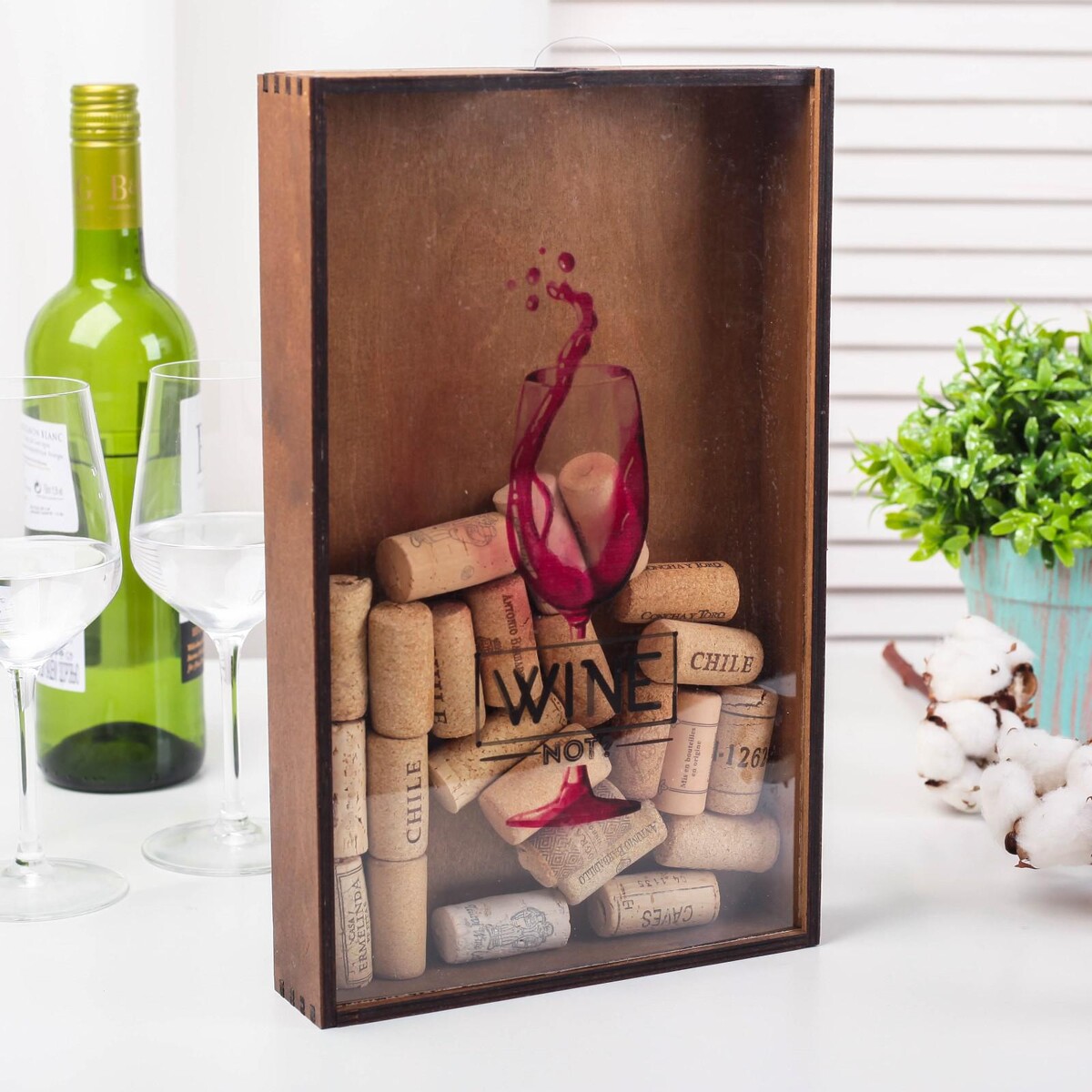 

Копилка для пробок wine, 31 х 19 см, Коричневый