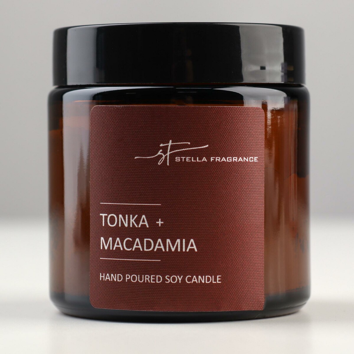 Свеча ароматическая в банке свеча декоративная ароматическая в стакане stella fragrance st tonka macadamia 90 гр sf0422
