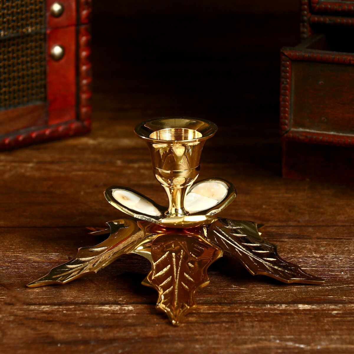 

Подсвечник, Золотистый