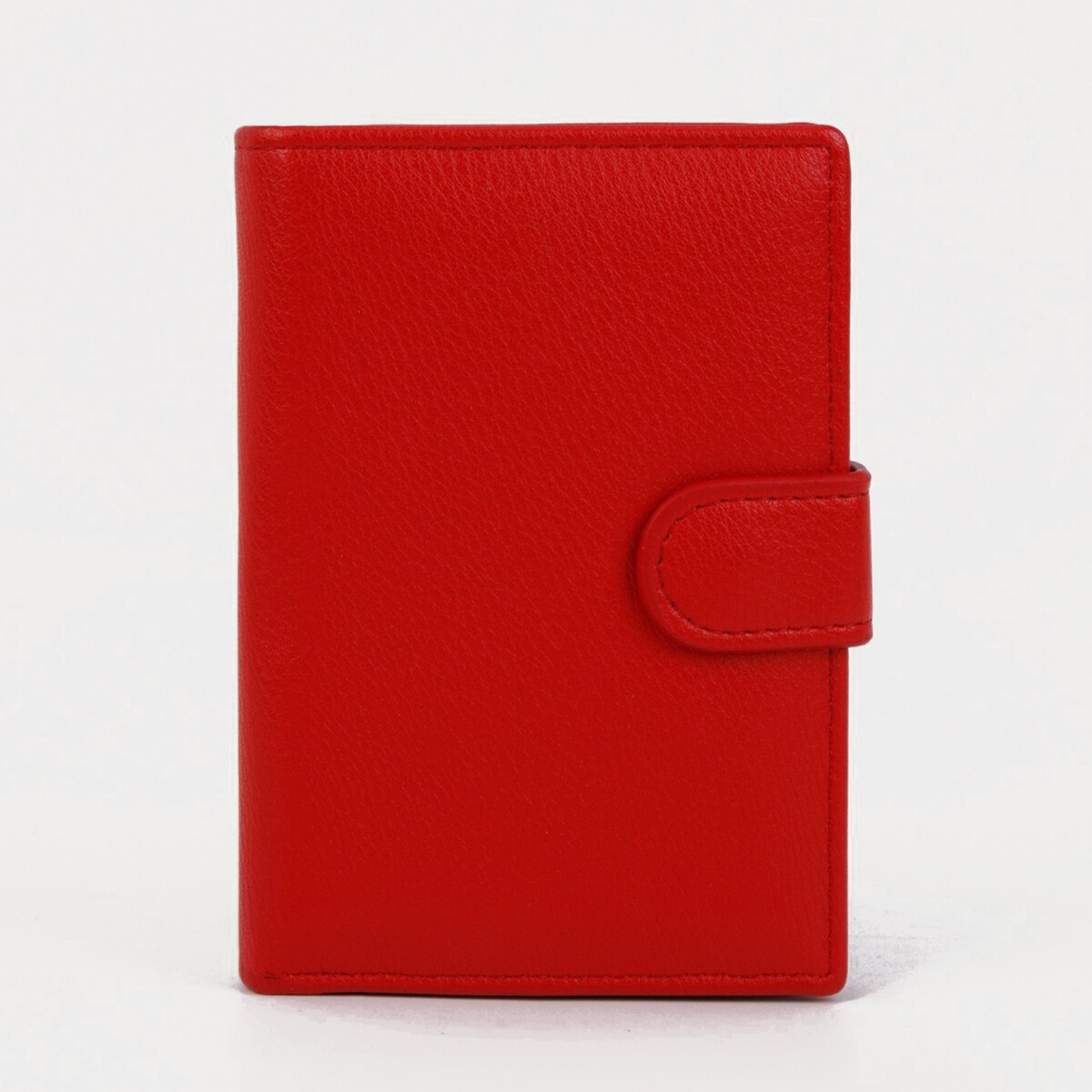 Обложка для автодокументов и паспорта, для купюр, карманы для карт, для монет, цвет красный No brand