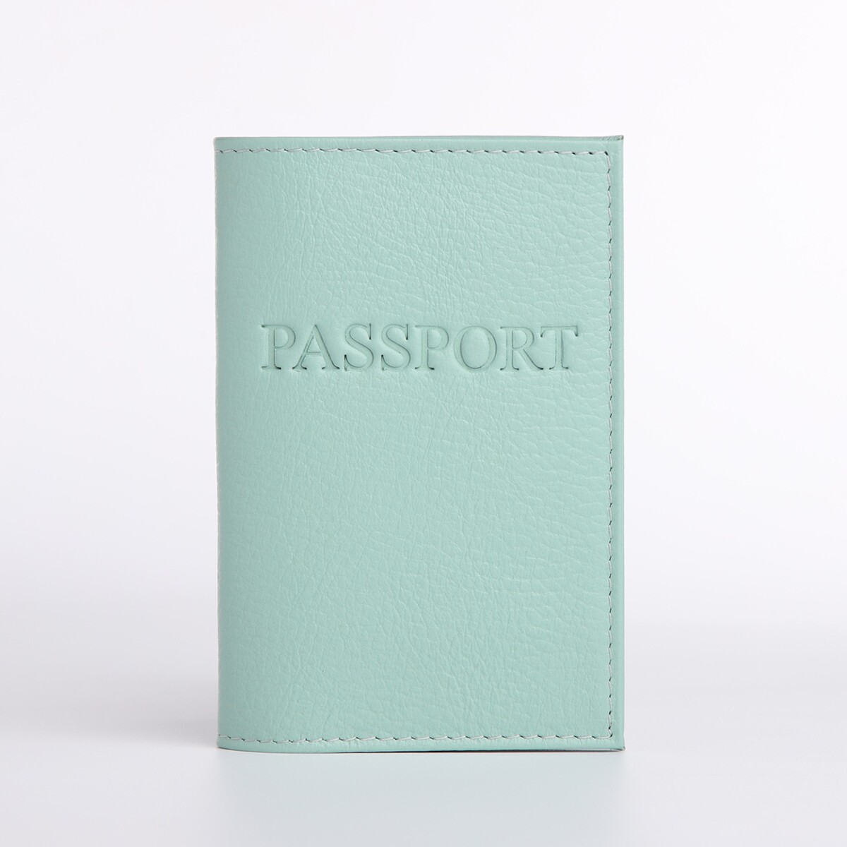 Обложка для паспорта, цвет мятный No brand