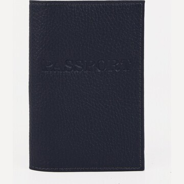Обложка для паспорта, цвет темно-синий