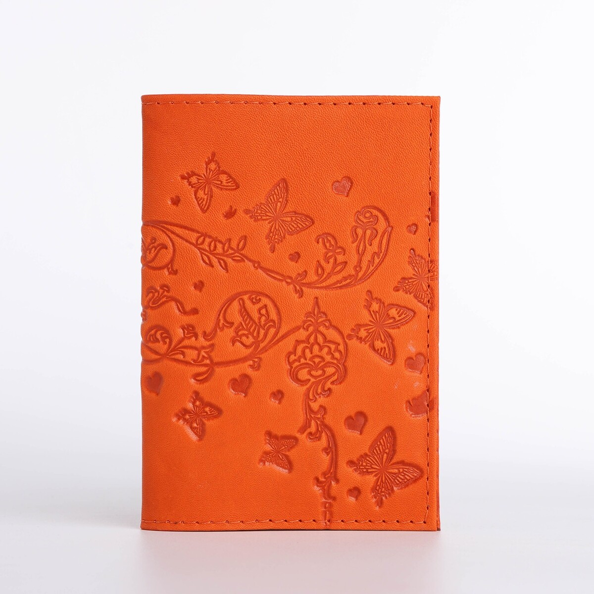 Обложка для паспорта, цвет оранжевый No brand