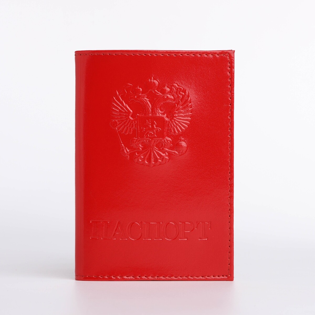 Обложка для паспорта, цвет алый No brand