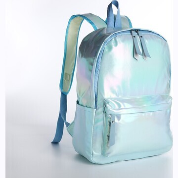 Рюкзак школьный на молнии из текстиля, ц