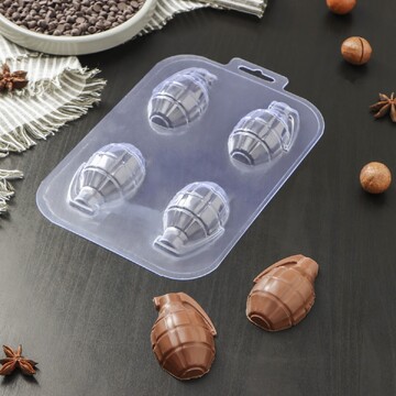 Форма для шоколада и конфет пластиковая