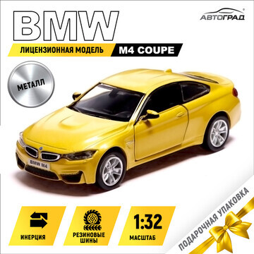 Машина металлическая bmw m4 coupe, 1:32,