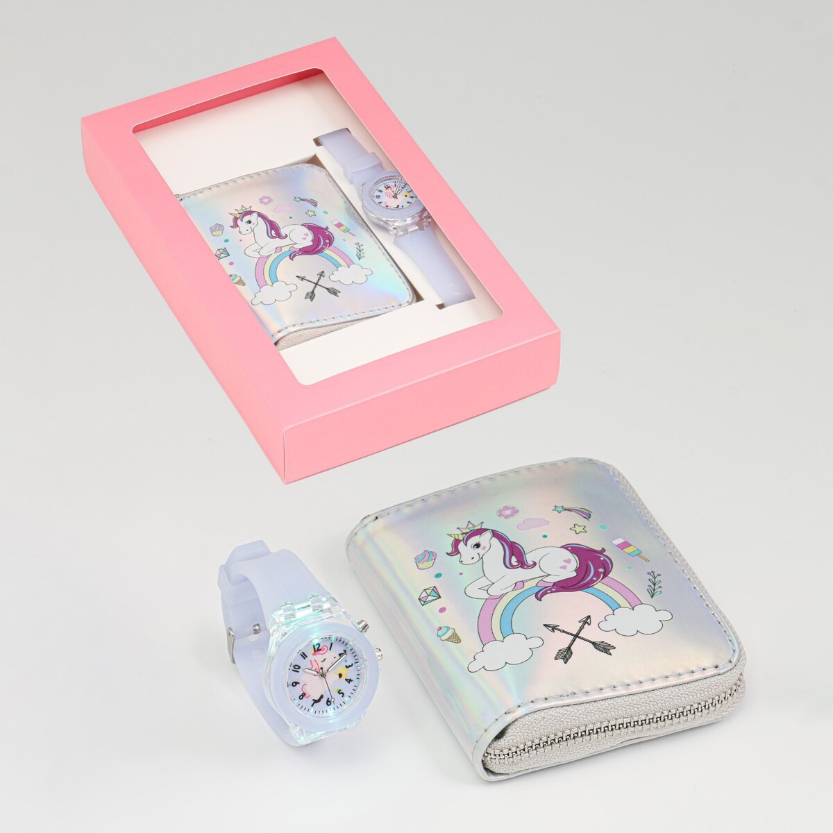 Детский подарочный набор для девочек комплект детский трикотажный для девочек комбинезон чепчик