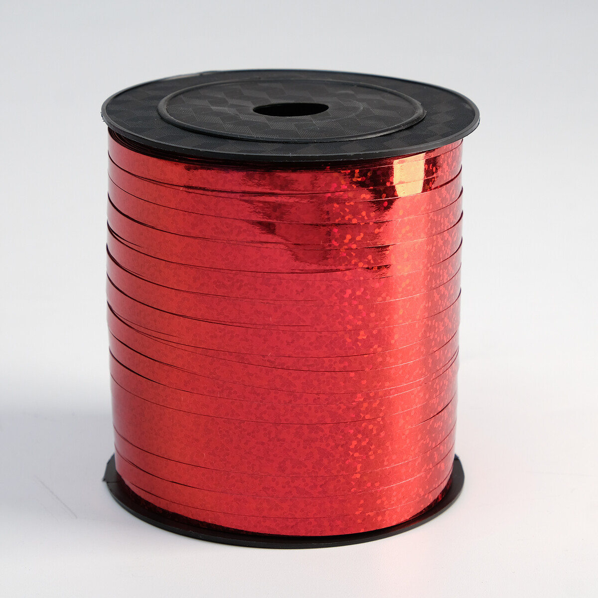 Лента упаковочная голография, красная, 5 мм х 225 м лента упаковочная красная с золотой полосой 5 мм х 225 м