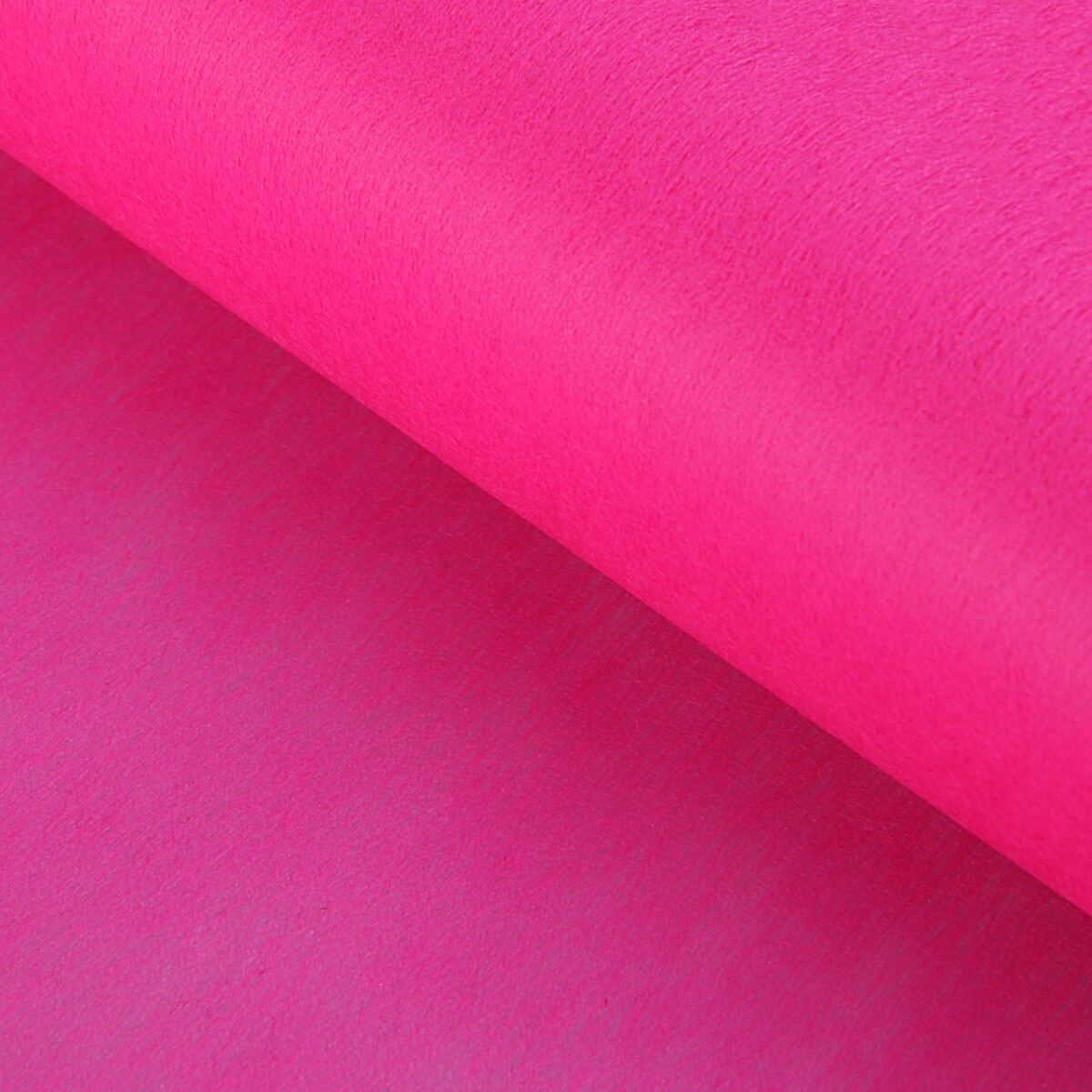 Фетр для упаковок и поделок, однотонный, ярко-розовый, однотонный, двусторонний, рулон 1шт., 50 см x 15 м фетр для декора и флористики однотонный бургундский красный рулон 1шт 50 см x 15 м
