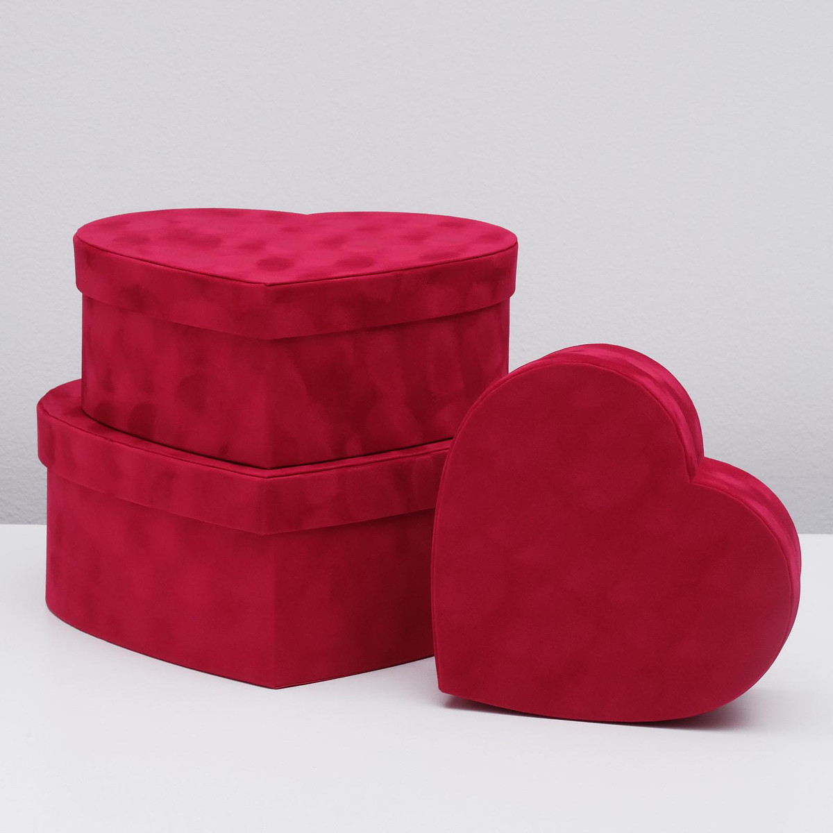 

Набор подарочных коробок 3 в 1,, Красный