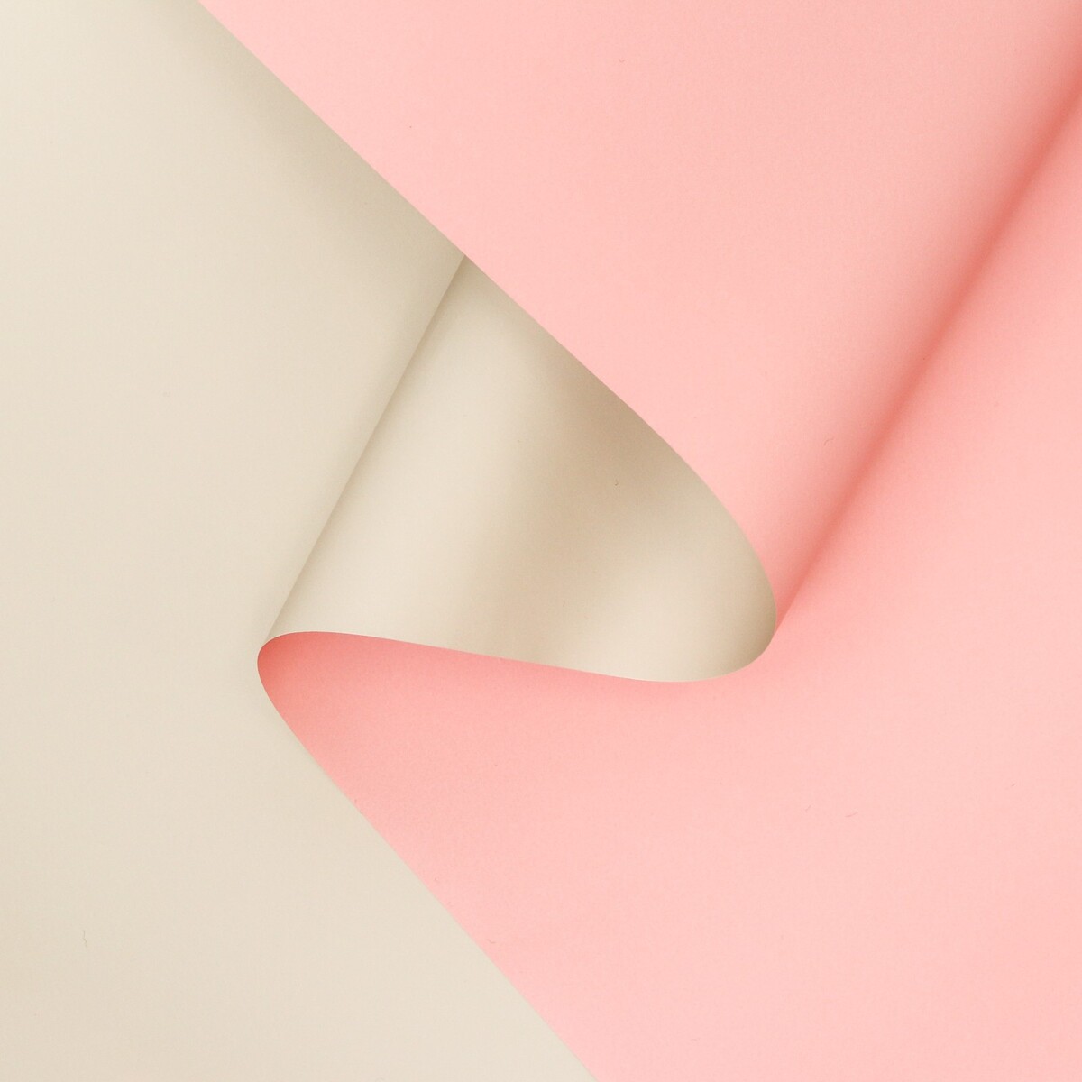 Пленка матовая для цветов двухсторонняя пленка матовая двухсторонняя пастельная серия 65 мкм пастельный розовый 0 5 x 10 м