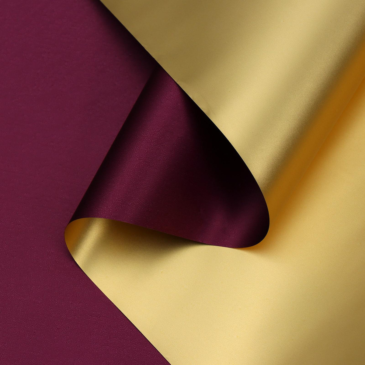 

Пленка для цветов, Бордовый;золотистый