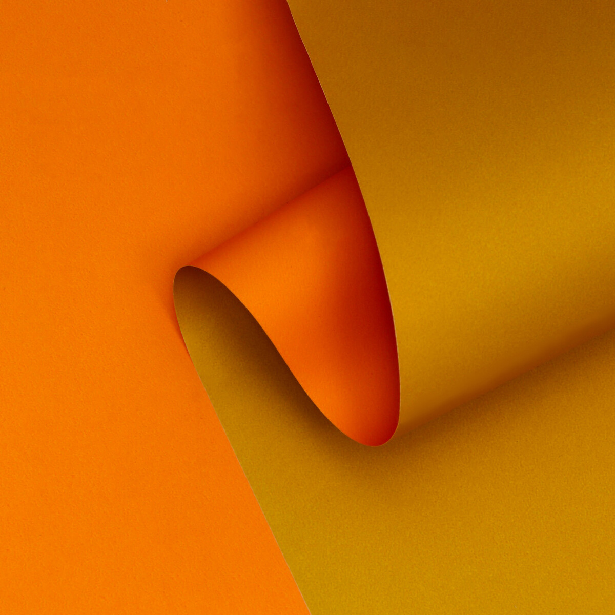 Пленка матовая, желтый, оранжевый, 0.58 х 10 м эмаль универсальная kudo ku 1019 оранжевый 520мл