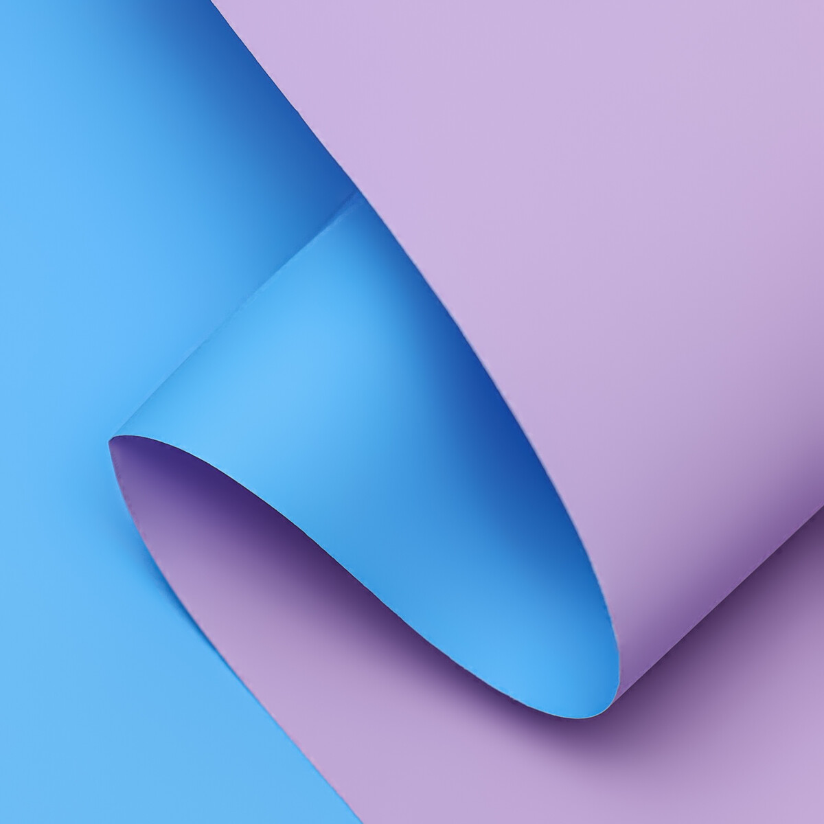 Пленка матовая, пурпурный, голубой, 0.58 х 10 м пурпурный