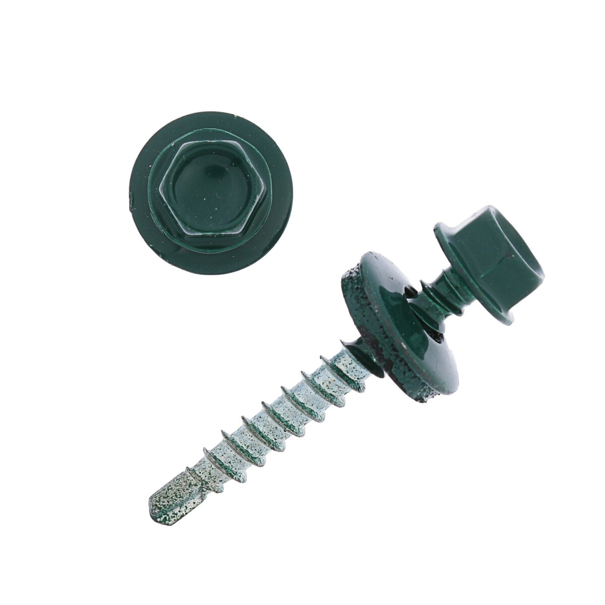 

Саморезы кровельные 4.8х35 ral 6005, темно-зеленый, 200 шт.