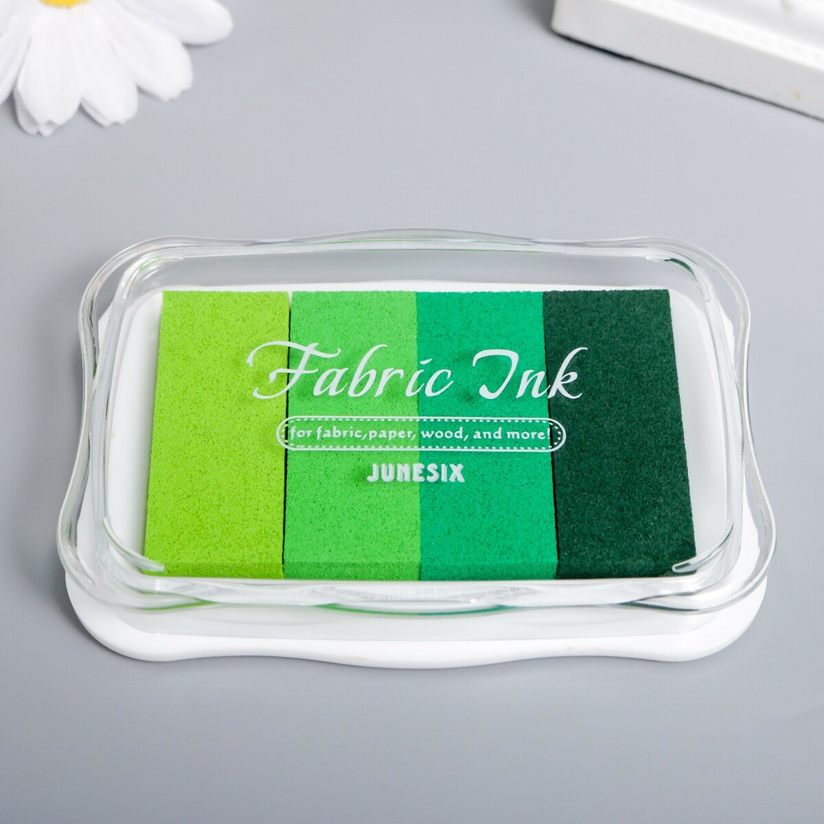 

Штемпельная подушка для текстиля, Зеленый