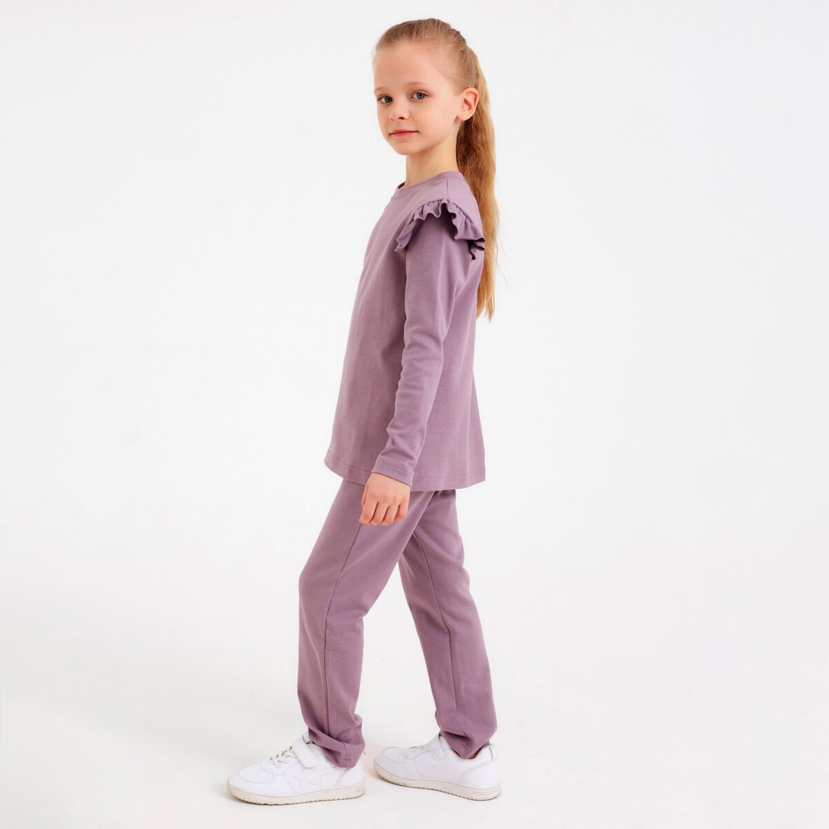 Комплект джемпер брюки MINAKU, размер рост 104 см, цвет фиолетовый 01016108 - фото 2