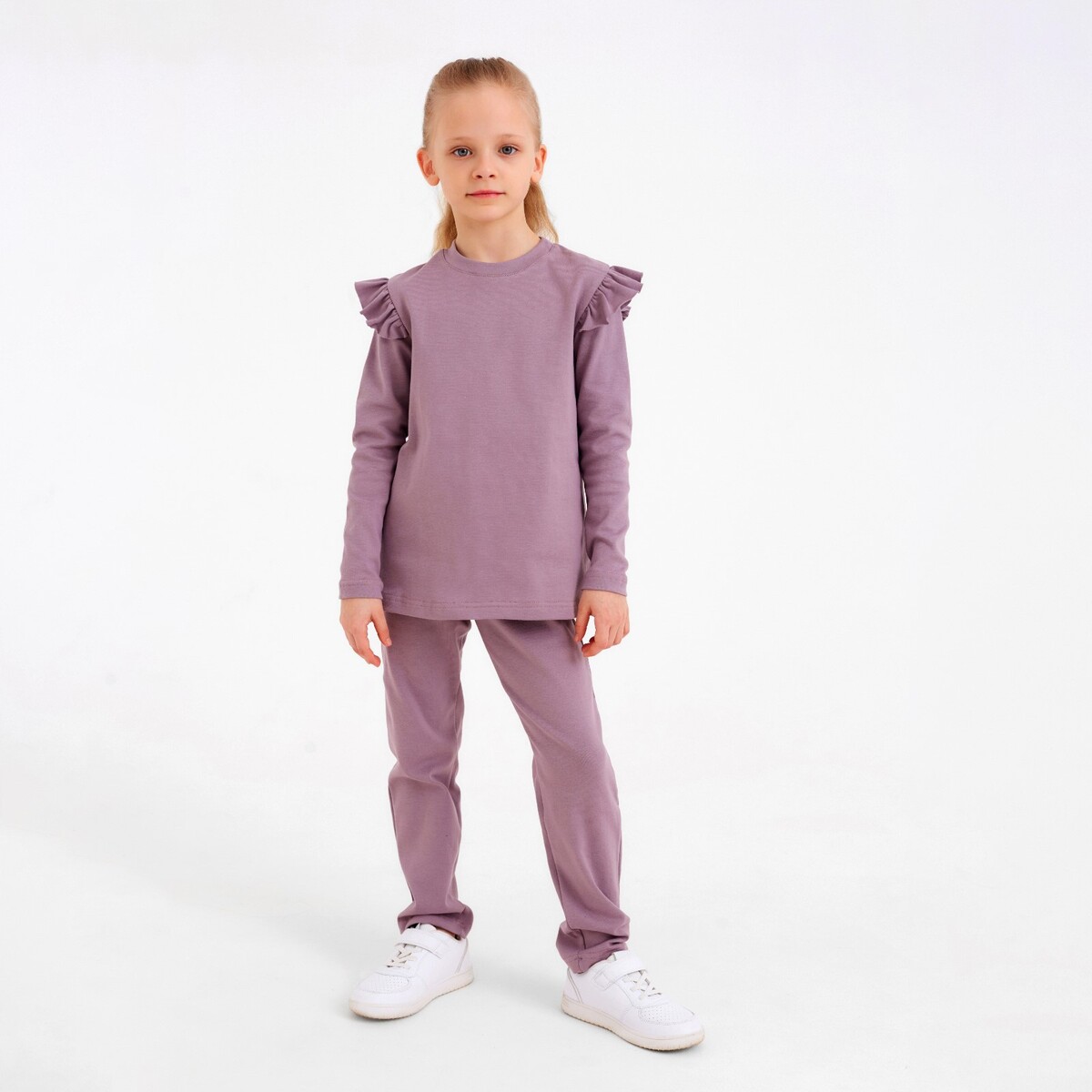 Комплект джемпер брюки MINAKU, размер рост 104 см, цвет фиолетовый 01016108 - фото 1