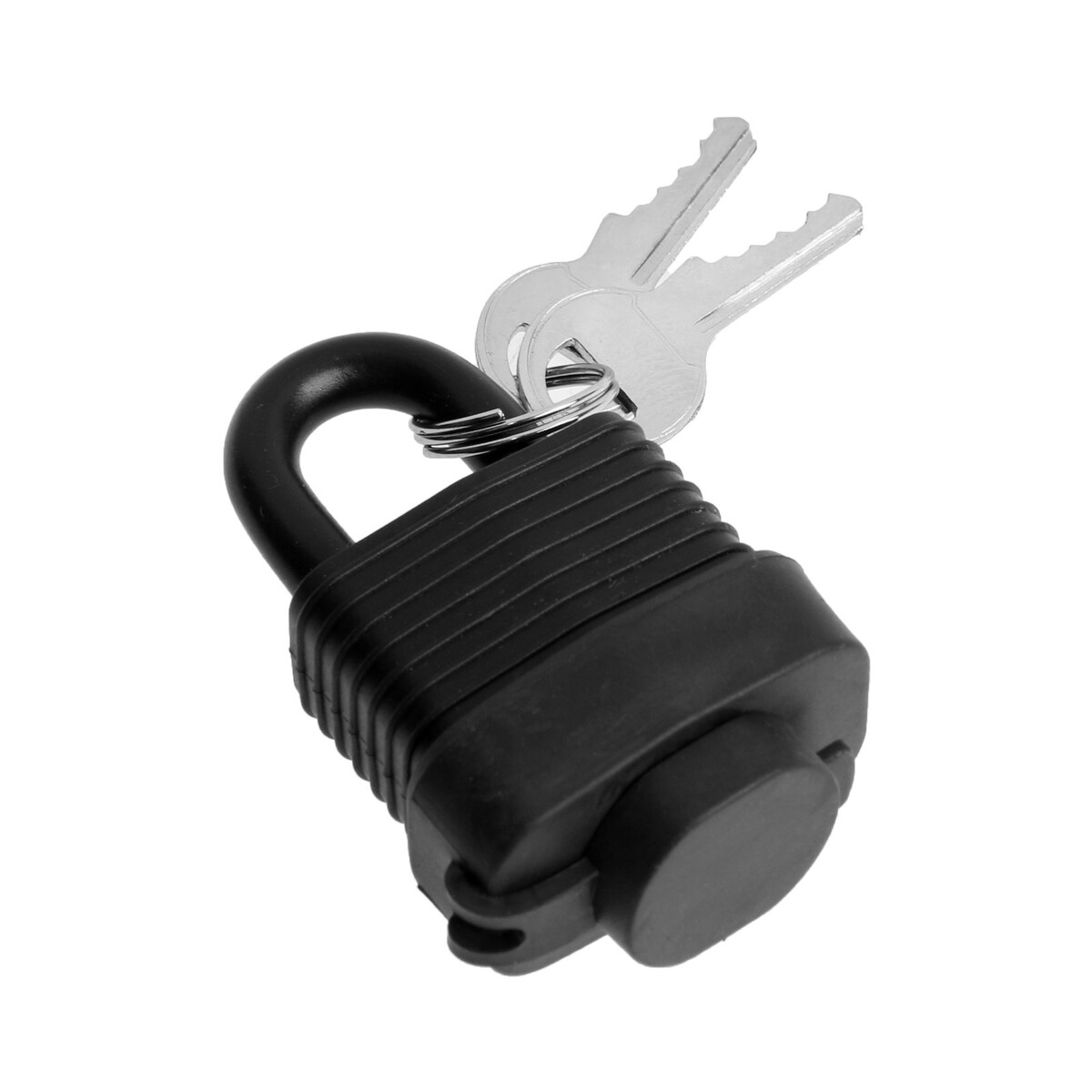 

Замок навесной lockland, 30 мм, влагозащищенный, короткая дужка, 2 ключа, цвет черный