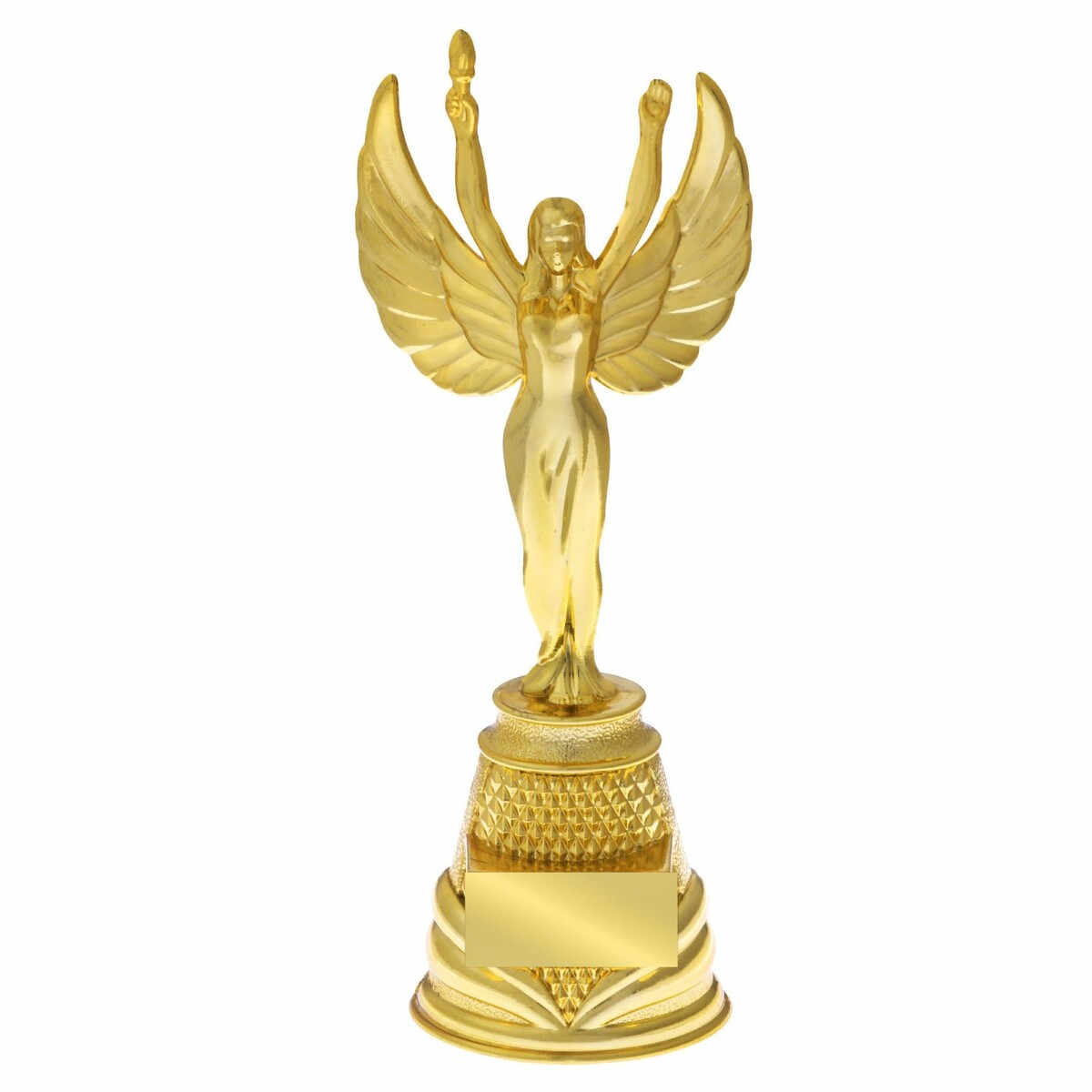 Наградная фигура женская под нанесение, золото, 17,5 х 7 х 6 см мужская фигура под нанесение оскар