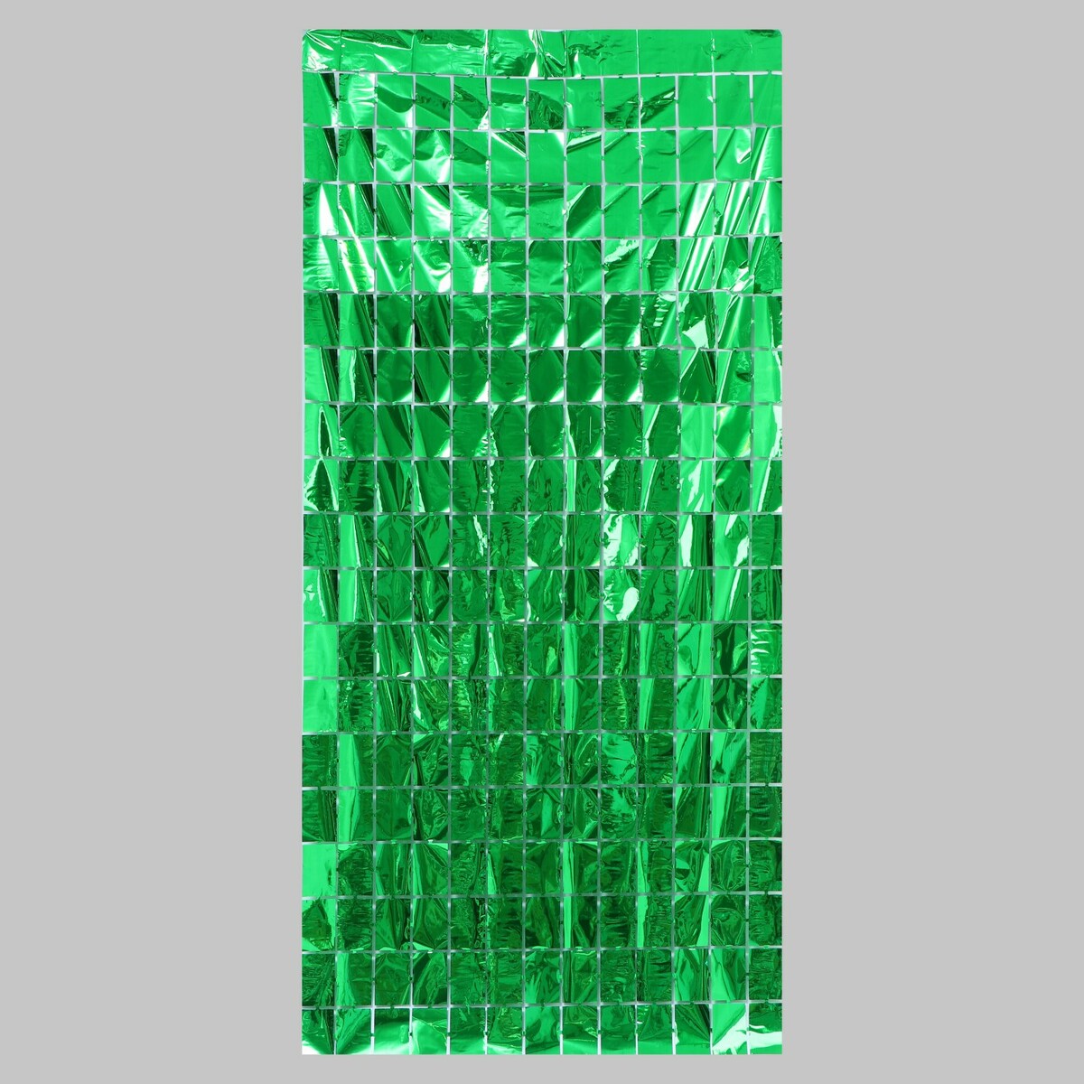Праздничный занавес 100*200 см, цвет зеленый праздничный занавес голография 100 200 см золотой