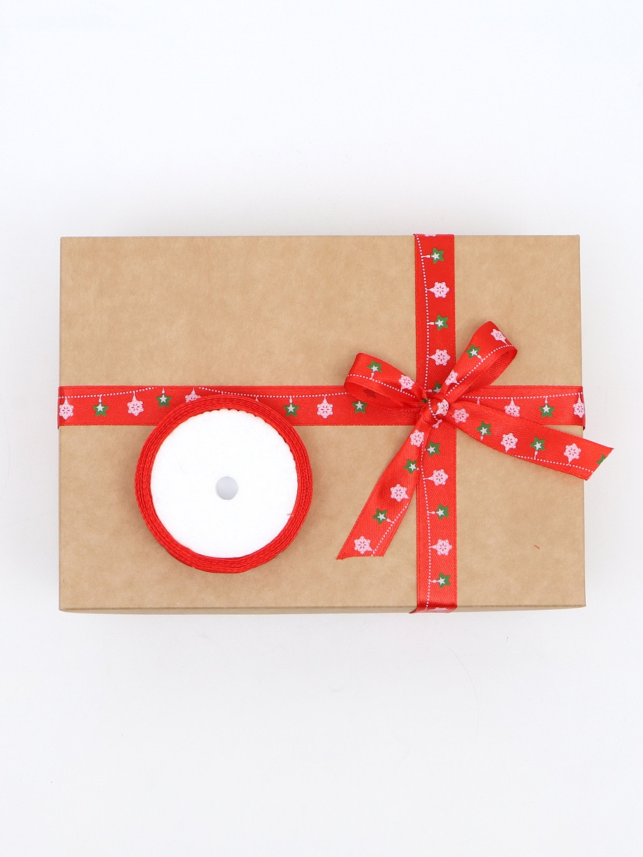 

Лента атласная декоративная, Красный