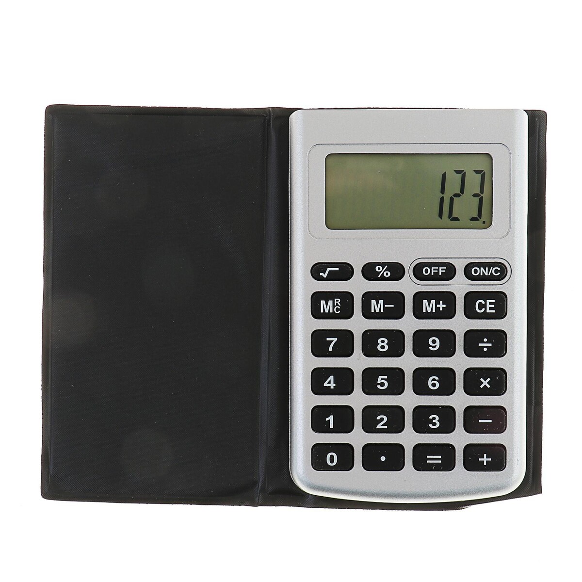Калькулятор карманный, 8-разрядный, 2239 калькулятор карманный с чехлом 8 разрядный kc 888 работает от батарейки таблетка ag 10