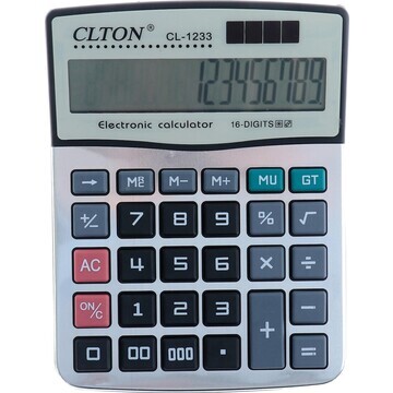 Калькулятор настольный, clton cl-1233, 1