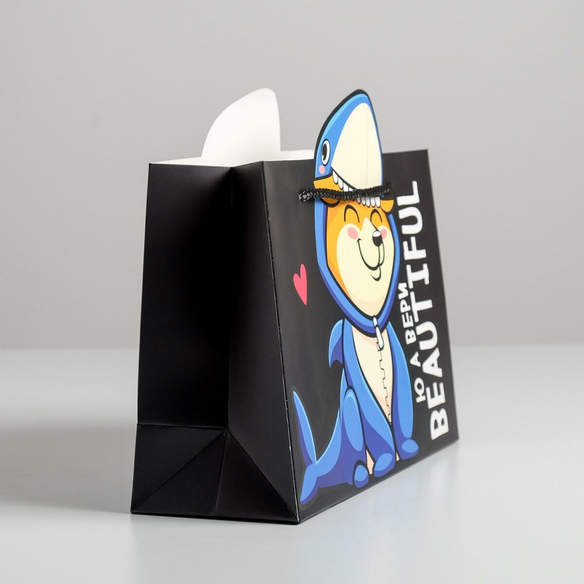 

Пакет подарочный, упаковка,, Черный;синий